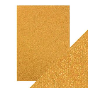 Papier A4 - Luxury Embosed Card  240gr - Honey Golden Roses  1 szt