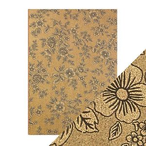 Papier A4 - Luxury Embosed Card  240gr - Umber Etching -  1 szt