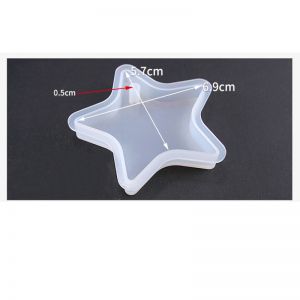 Silicone Moulds for resin STAR 69x57x12mm - pc