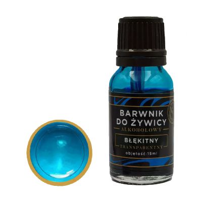 Barwnik - Tusz alkoholowy do żywicy epoksydowej Royal Resin BŁĘKITNY  15 ml