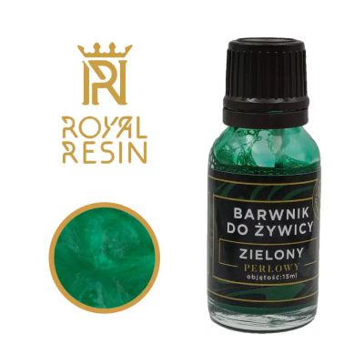 Barwnik do żywicy PERŁOWY ZIELONY Royal Resin   15 ml