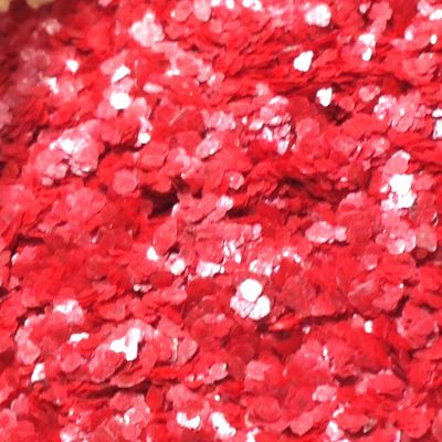 Mika w płatkach czerwona ciemna (płatki 1-3 mm) - 5 gram