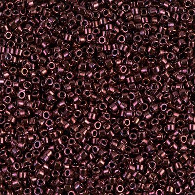 Miyuki Delica 11/0 Metallic Raspberry DB0012 - 5 gram