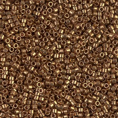 Miyuki Delica 11/0 Metallic Lt.Bronze DB0022L - 5gram