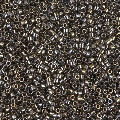 Miyuki Delica 11/0 Galvanized Tarnished Silver DB0254 - 5gram