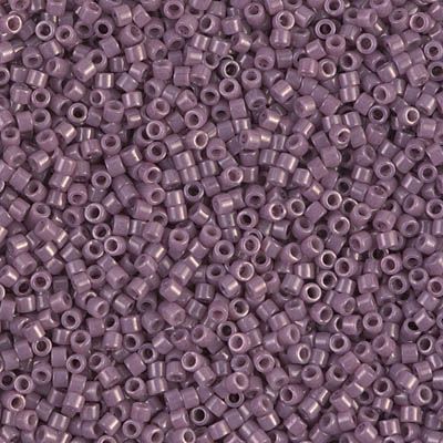 Koraliki Miyuki Delica 15/0  Opaque Mauve Luster DBS0265 - 5 gram