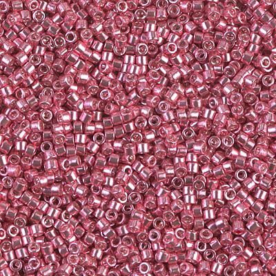 Miyuki Delica 11/0  - Galvanized Dark Coral - DB0420 - 5 gram