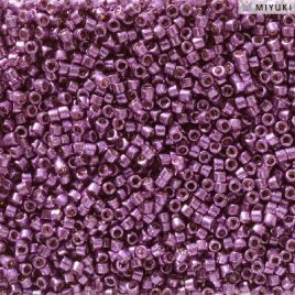 Miyuki Delica 11/0 Duracoat Galvanized Purple Orchid DB2508 - 5 gram