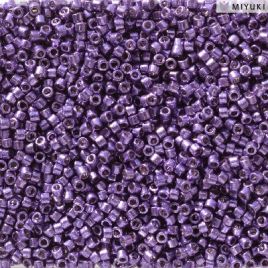 Miyuki Delica 11/0 Duracoat Galvanized Dark Lilac DB2509 - 5 gram