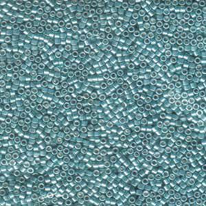 Miyuki Delica 11/0 Galvanized Turquoise Dyed DB0415 - 5 gram