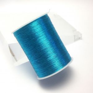 Metallic Cord for Jewerly Making,0,1 mm ~55m TURQUOISE - 1 pc