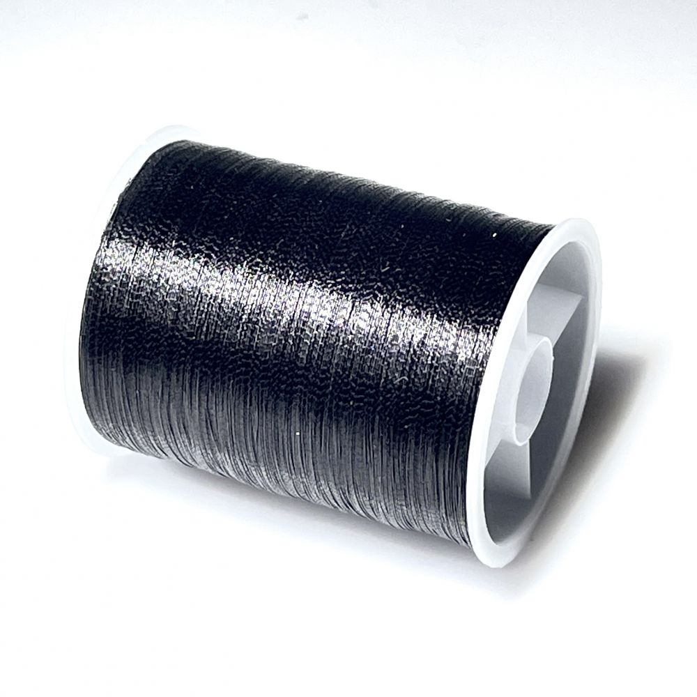 Nici metalizowane 0,1 mm ~55m ,Czarne  - 1 szt