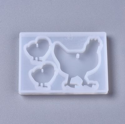 Forma silikonowa do żywicy  Chicken  85x61x8 mm - 1 szt