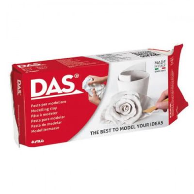 DAS - Masa - Glinka  samoutwardzalna  biała 0,5 kg - 1 szt