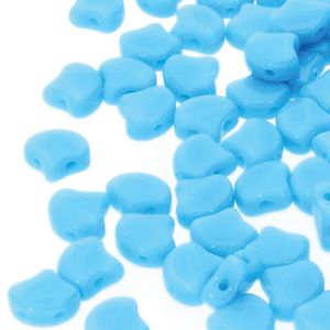 Ginko 7,5 mm Turquoise Blue - 20 szt