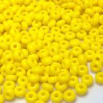 Koraliki Rocaille 5/0 Czech seed beads - Opaque Lt.Yellow 83130 - 10 gram