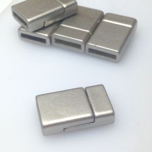 Zapięcie magnetyczne 10 mm (21x13) Hight Quality steel-mat akryl/metal - 1 szt.
