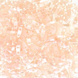 Miyuki  Quarter Tila Beads Pink Pearl Ceylon  QTL0519  - 5 gram