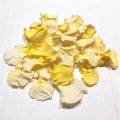 Róża żółta płatki 1-1,5x 1-2,5 cm -1 gram ( zdj 1 gram) - 1 op